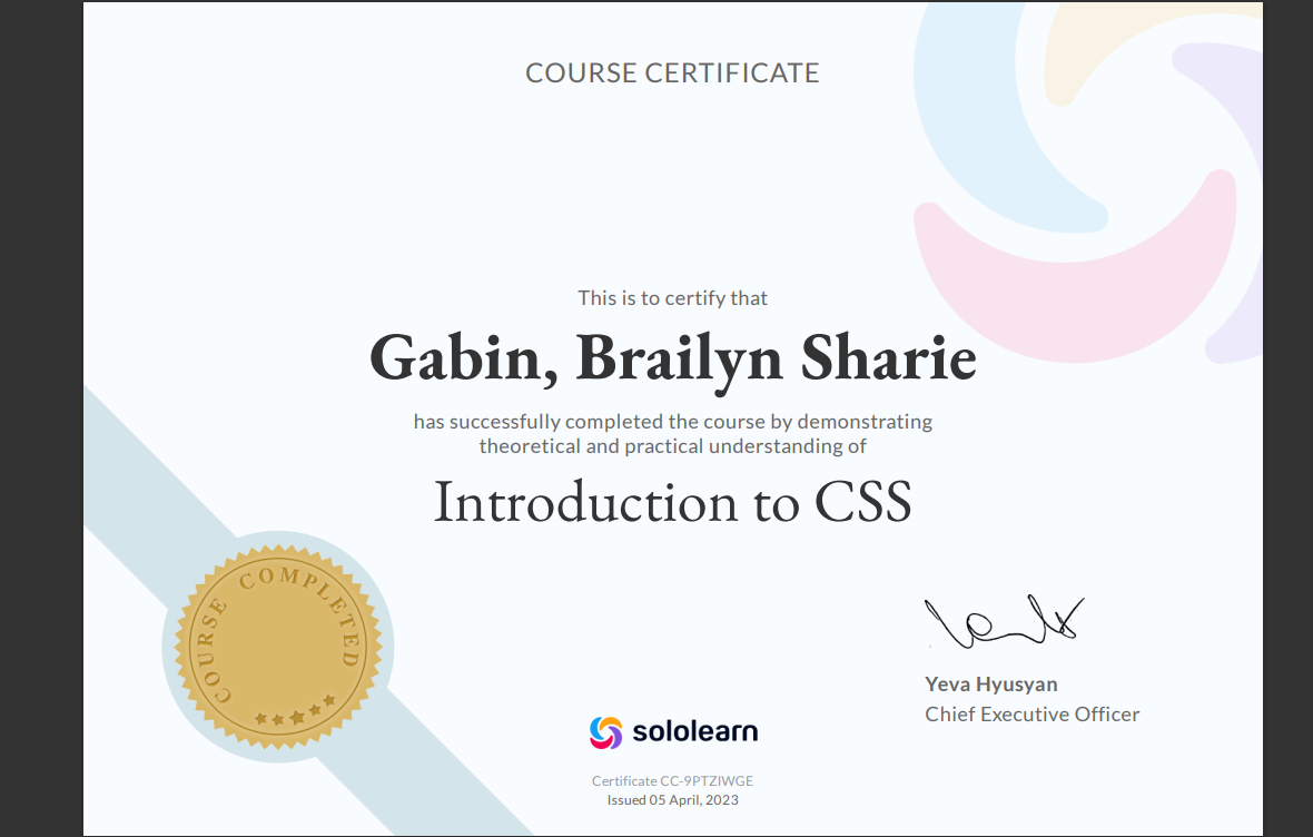 css cert